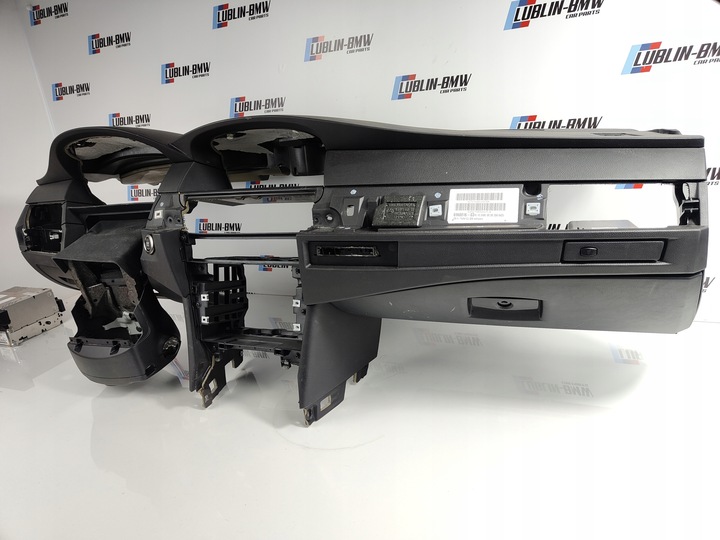 фото №9, Bmw e60 e61 панель роздавальна консоль старт сплав + cup тримачі