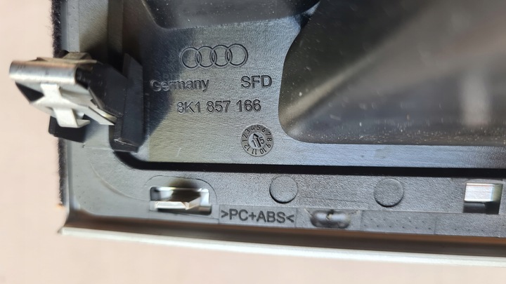 фото №7, Audi a4 b8 рестайлінг 12-15r рамка корпус спідометра dekor 8k1857186bd 8k1857166