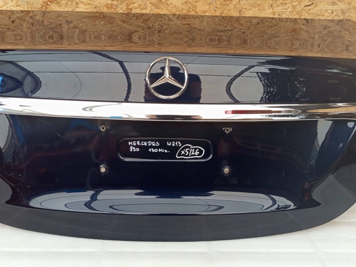 фото №8, Mercedes e w213 кришка кришка багажника 890 130 mic