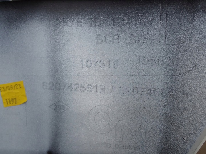 фото №10, Бампер перед переднее renault megane 5 v e tech 2021- 620224891r