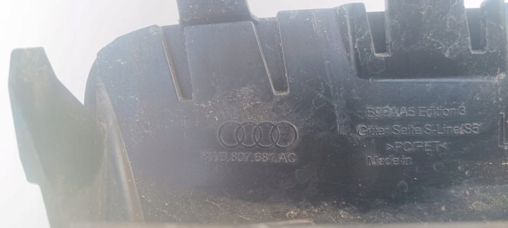 фото №8, 8w6807681ac audi a5 s5 8w6 рестайлінг s-line 19-24 решітка бампера ліві перед oem номер