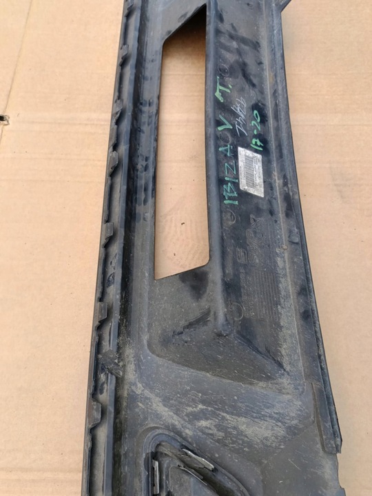 фото №11, Накладка бампера спойлер зад задній seat ibiza v 6f 6f0807568f