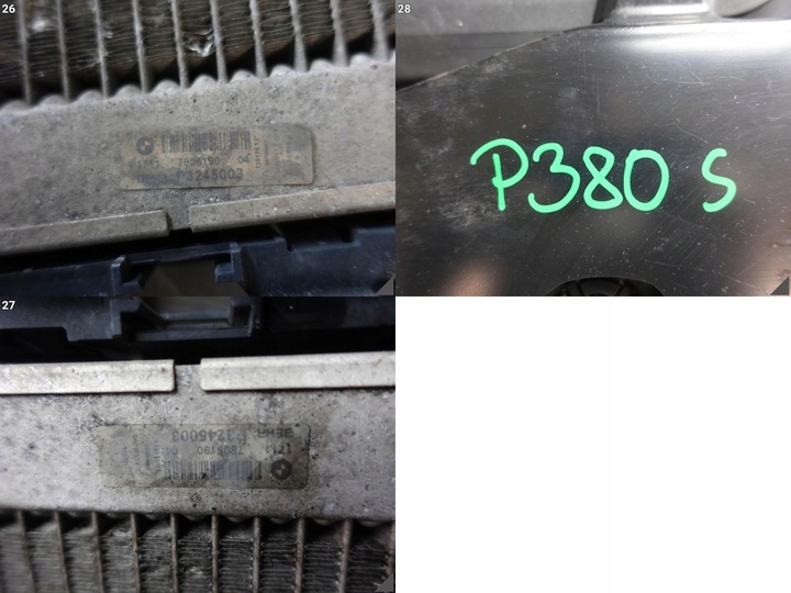 фото №12, Bmw f10 f11 m550d вентилятор радиатор вода кондиционер pas усилитель 850w