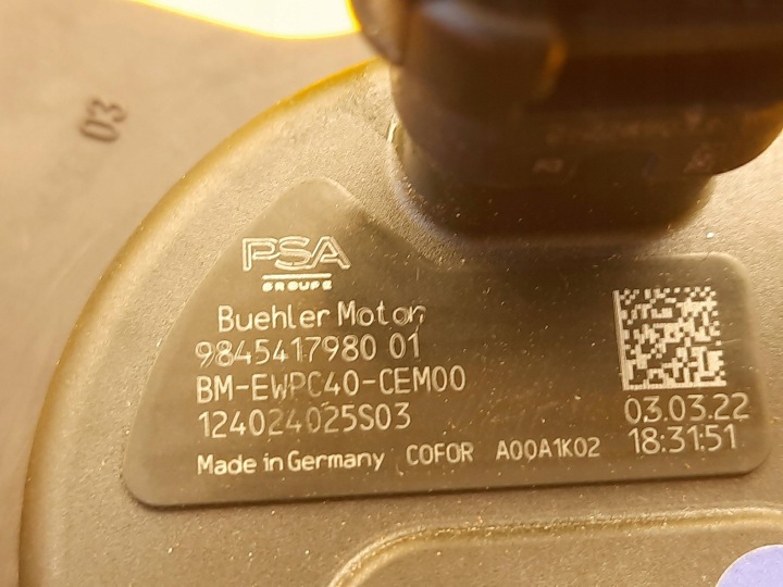 фото №8, Peugeot 308 t10 iii 1.2 thp труба шланг трубка  основний  9845417980