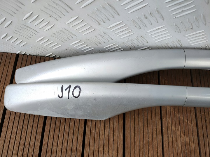 фото №9, Nissan qashqai j10 06-14 рейлинги крышные правые левый заглушки комплект 183cm