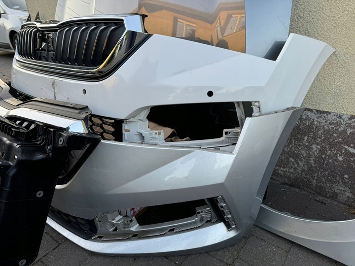 фото №6, Skoda scala 19- капот бампер pas переднє балка бампера лампа крила