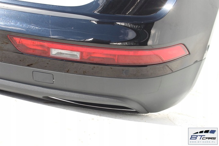 фото №13, Audi q5 зад бампер задний + крышка багажника 80a цвет: ly9t - чёрный mytho