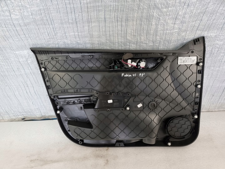 фото №6, Skoda fabia iii обивка дверь перед правая боковина