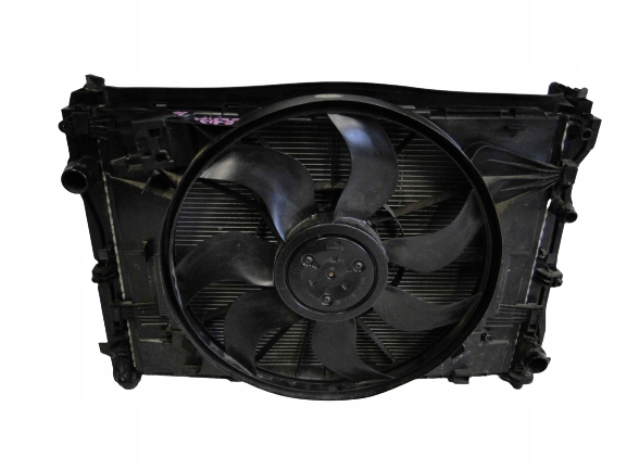 фото №1, Mercedes c 205 c/a комплект радиатор + вентилятор