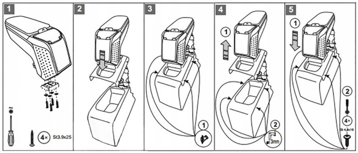 фото №7, Підлокітник призначений citroen c4 2021-