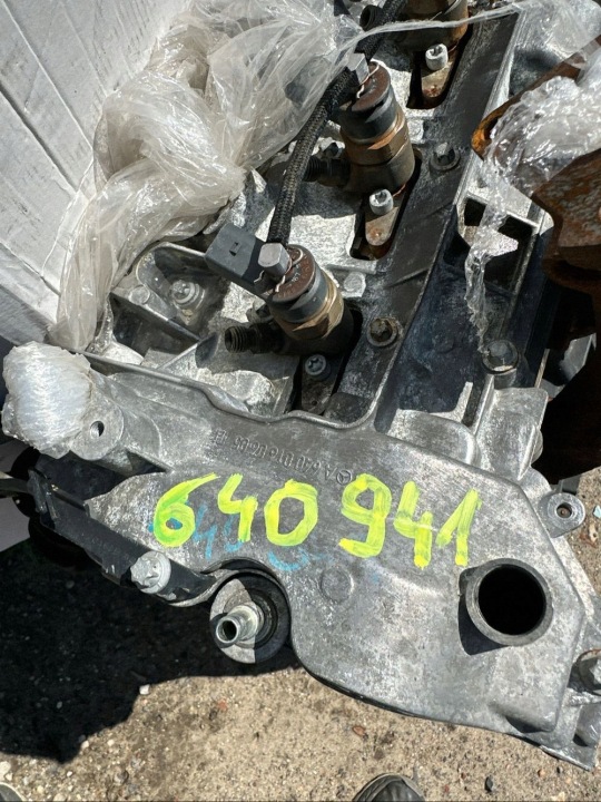 фото №13, Двигатель 640941 дизель 2,0 om640 140ps mercedes a w169 b w245 37,000km