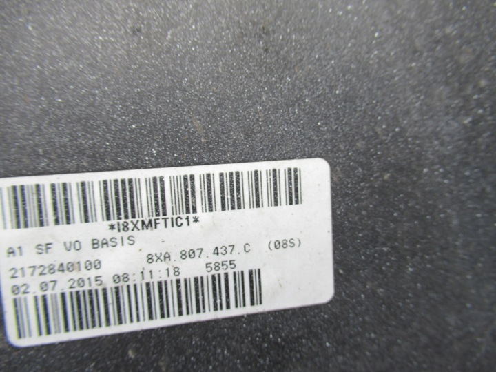 фото №16, Audi a1 рестайлінг 8xa бампер білий 8xa807437c