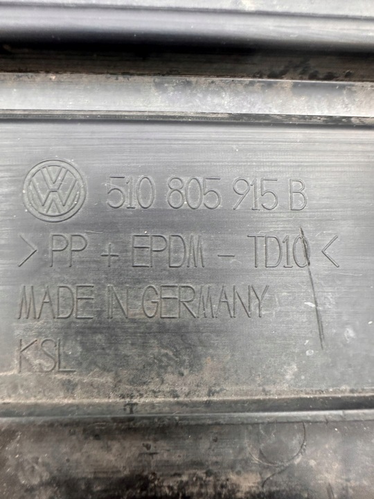 фото №9, Vw sportsvan 510 рестайлінг захист спойлер бампера перед 510805915b 17-