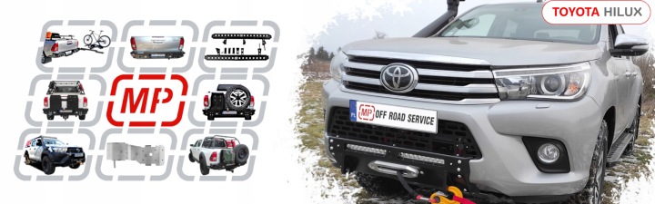 фото №14, Бампер заднє сталевий hd довгі боки do toyota hilux revo 2015 off дорога