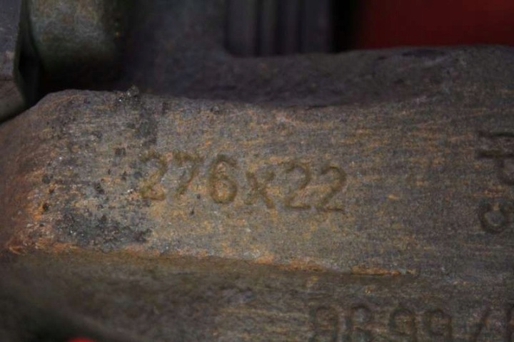 фото №7, Супорт гальмівний праве перед mercedes b-klasa w245 1.7 116 km 05-08