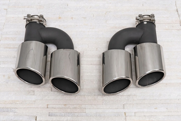 фото №7, Audi a7 4k8 2018+ наконечник вихлоп стайлінг na s7 комплект 2 szt