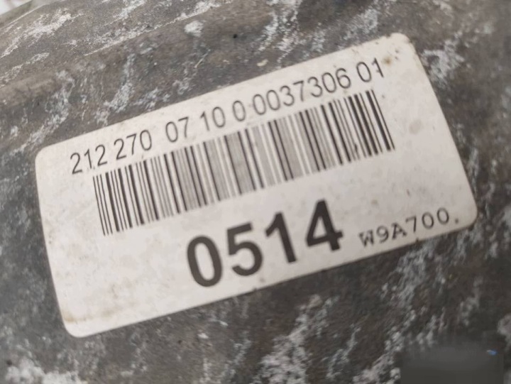 фото №6, Коробка передач автомат mercedes e-kl w212 3.0 cdi 2122700710 w9a700