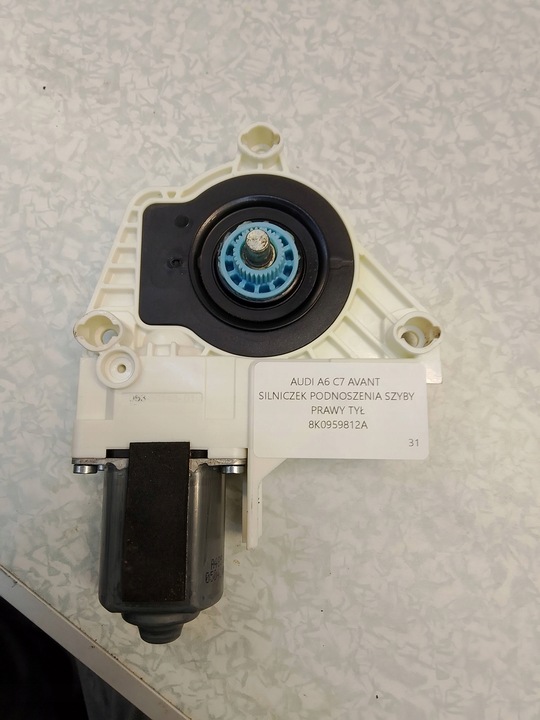 фото №12, Моторчик стёкла правый зад audi a6 c7 8k0959812a