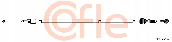 фото №2, Тросы i тяги изменения коробки передач трос 92.12.7237