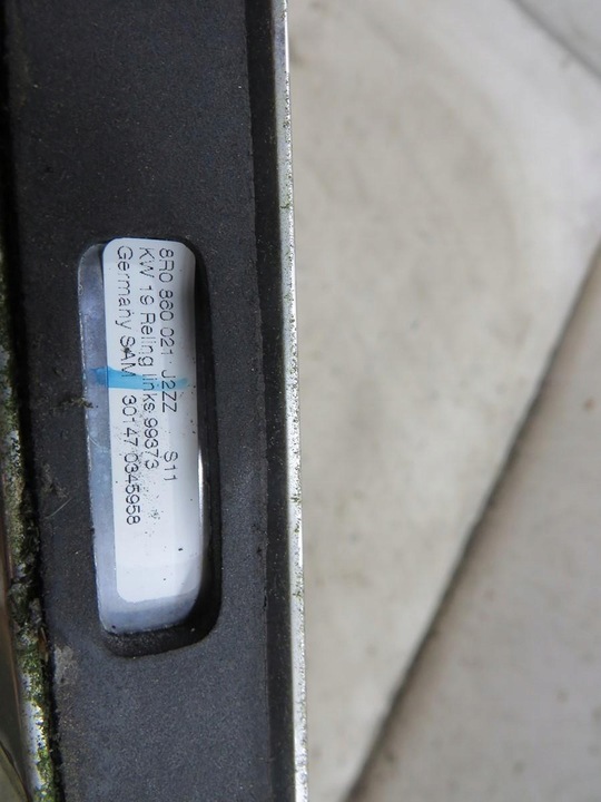 фото №5, Рейлинги крышные audi q5 8r 8r0860021