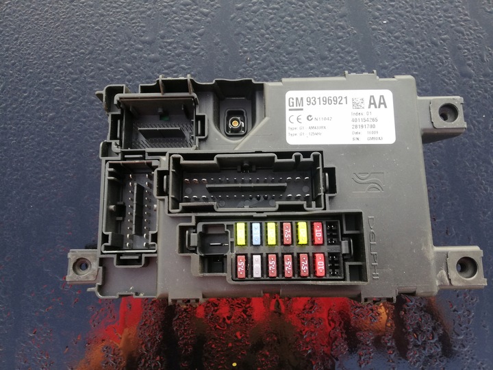 фото №1, Коробка запобіжників модуль bsi combo corsa d