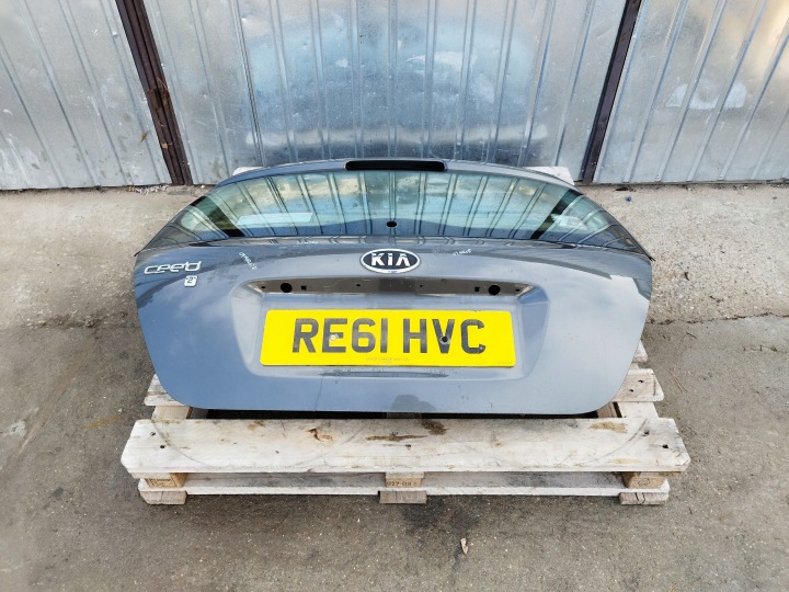 фото №12, Крышка задняя стекло kia ceed i рестайлинг 2009-2012 5d hb хэтчбек оригинал лак