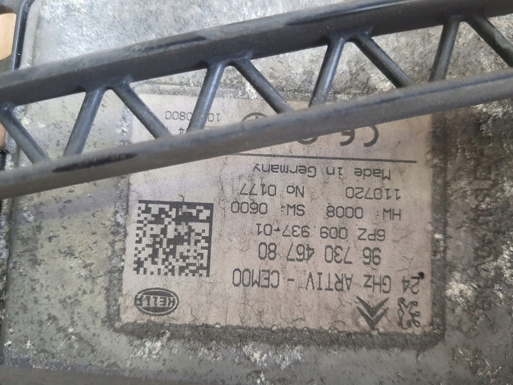 фото №6, Peugeot радар датчик 9673046780