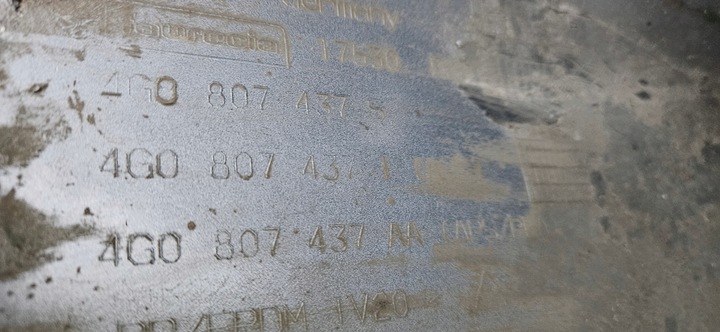 фото №12, Бампер audi a6 c7 4g рестайлинг 14-18 перед переднее обычный