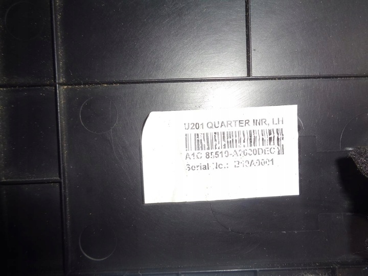 фото №10, Боковина обивка левый зад kia pro ceed proceed 2 ii 3d 12- 85511-a2600