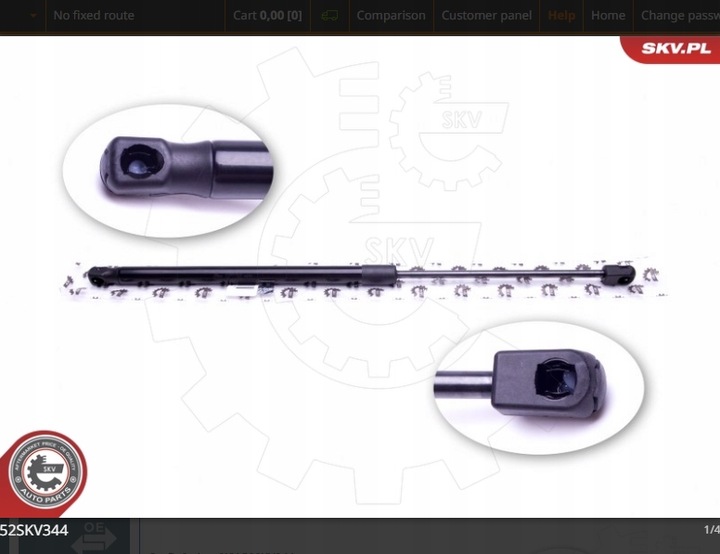 фото №2, Амортизатор задней крышки citroen c5 i