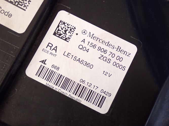 фото №9, Mercedes w156 156 gla рестайлінг 18- led performance фара правий лампа права