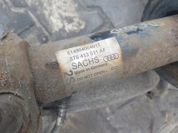 фото №6, Audi a5 8t 2.0 tfsi амортизатор поворотна опора права