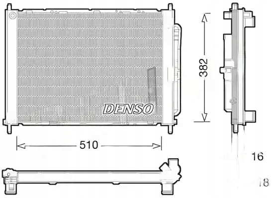 фото №1, Радиаторов двигателя интегрированная з осушитель