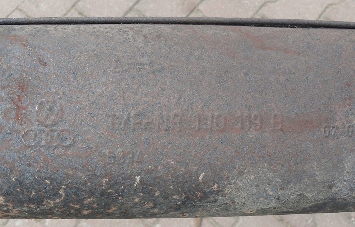 фото №9, Глушник середній кінцевий vw new beetle 1.6 cabrio