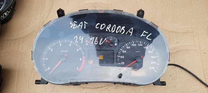 фото №1, Приборы спидометр seat ibiza ii fl cordoba i fl 1.4
