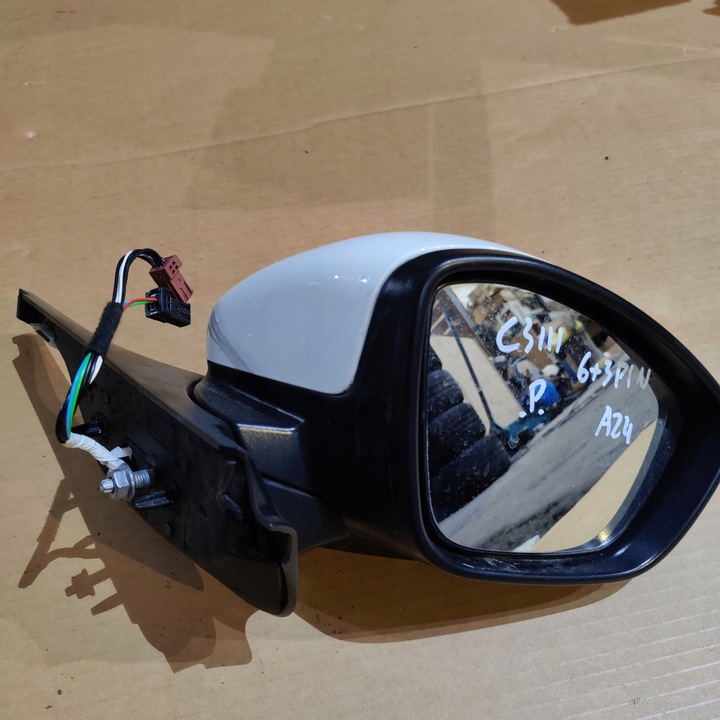 фото №1, Citroen c3 iii дзеркало праві 6+3 pin