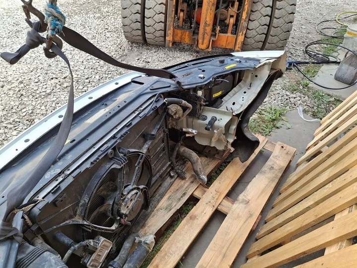 фото №6, Volvo v70 iii перед бампер pas переднє вентилятор радіатор балка