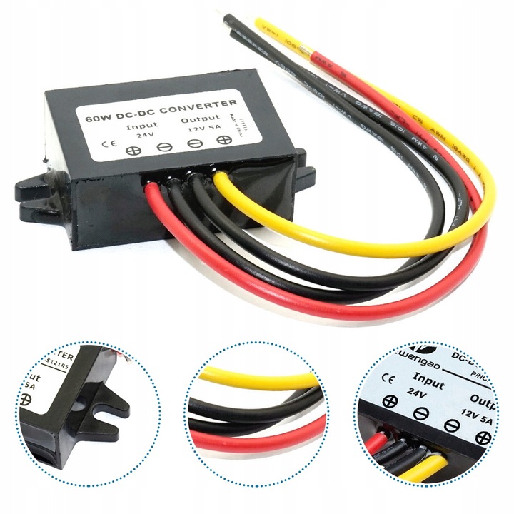 фото №6, Преобразователь питание автомобильного dc-12v buck