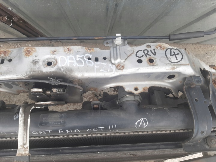 фото №3, Pas переднее радиатор вентиляторы honda crv iii 06-09 2.2 дизель с турбонаддувом и прямым впрыском механическая коробка передач