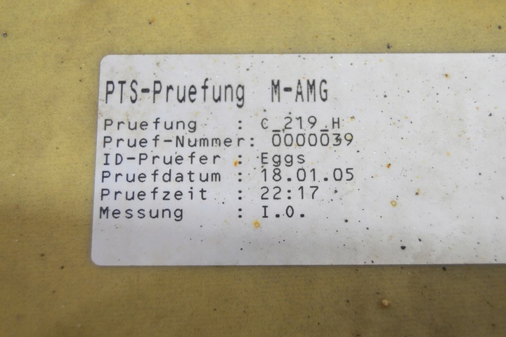 фото №14, Оригинальный бампер зад amg mercedes cls w219 amg 5.5 компрессор 197 комплект