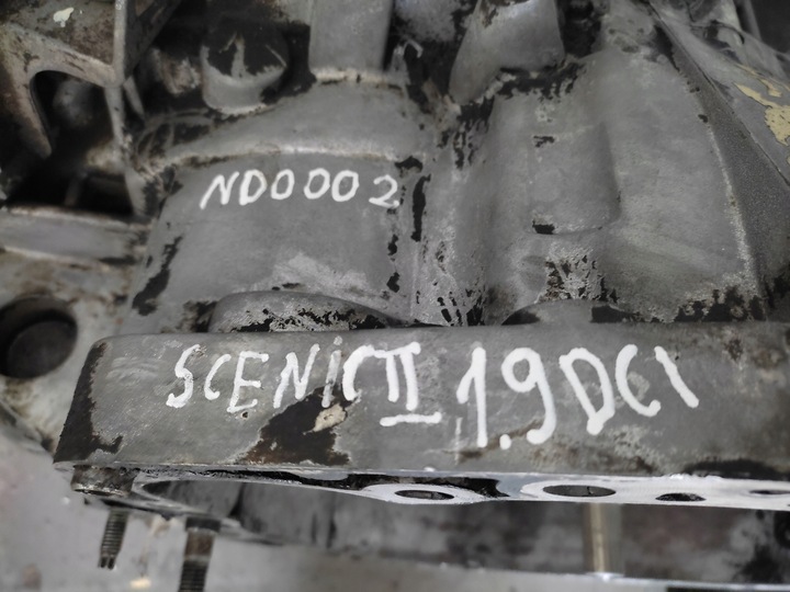 фото №8, Renault scenic ii 1.9 dci коробка передач коробки передач nd0002