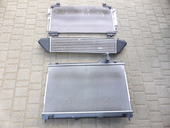 фото №5, Mitsubishi eclipse cross радиаторов радиатор вода+ кондиционер+ интеркулер познань