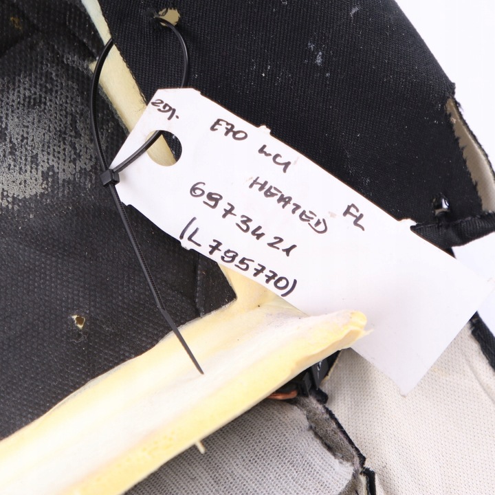 фото №12, Bmw x5 e70 спинка сидіння лівий перед шкіра чорна