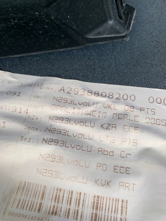 фото №9, Бампер перед переднее mercedes eqc w293 amg