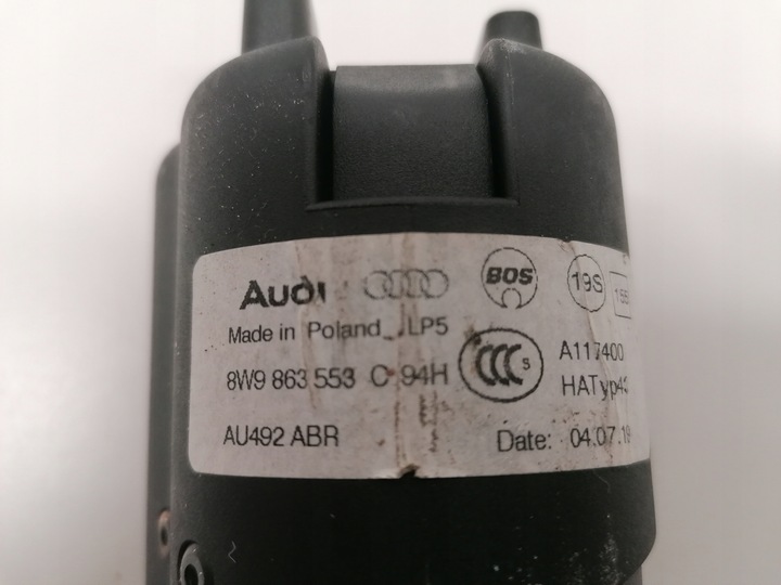 фото №9, Audi a4 b9 8w9 ролета багажника універсал оригінал 2015-