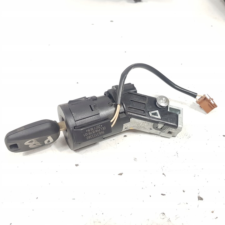 фото №3, Замок запалювання ключ peugeot 308 t9 9663123380