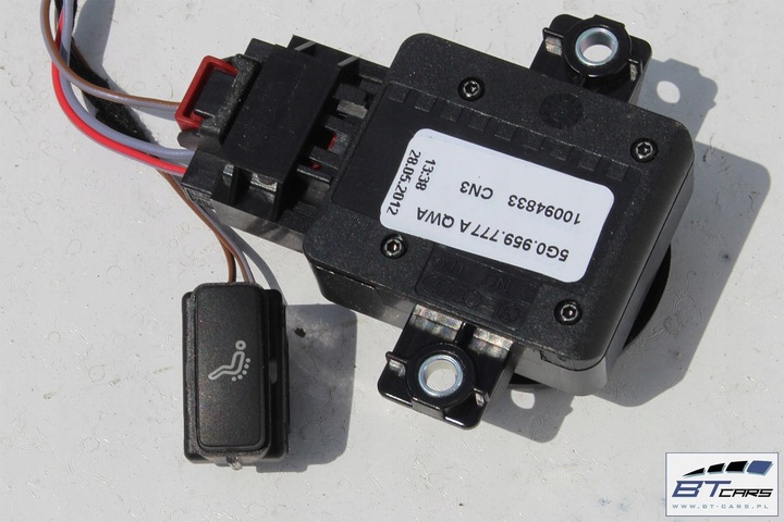 фото №9, Vw golf vii 7 сидіння оббивка масажі 5g 2013- перед переднє сторона ліва kie