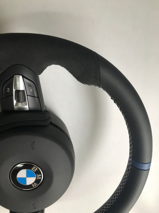 фото №5, Bmw f30 f31 f34 f32 f36 f15 f25 f33 кермо алькантара плоска модифікація