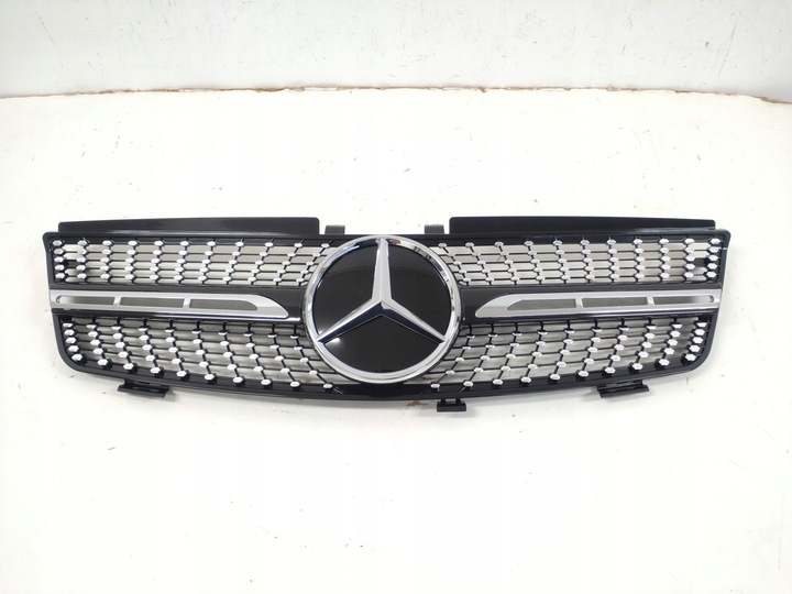 фото №7, Решётка радиатор решётка радиатора mercedes ml w164 2005- 09r diamant чёрный bez kam