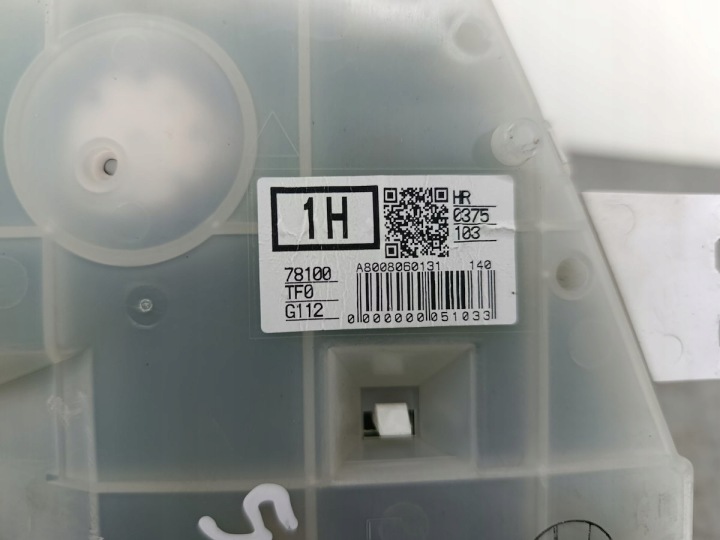 фото №8, Спидометр honda jazz iii hr0375103 78100tf0 1.2 i-vtec